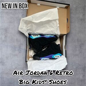 New in box Air Jordan 6 Retro Big Kids' Shoes